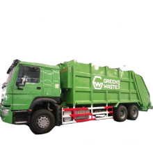 China Brand HOWO 24m3 Compression Garbage Trucks Hydraulic Garbage Compactor